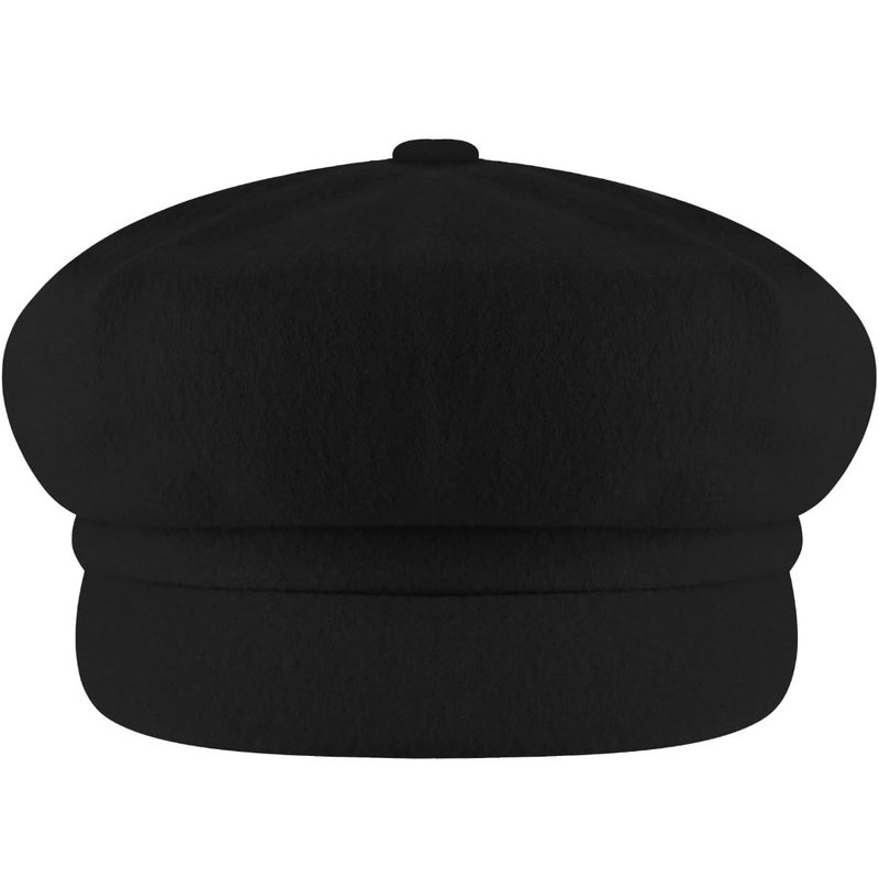 Kangol Wool Spitfire Hat for Men and Women, Extra-Large, Black - Image 3